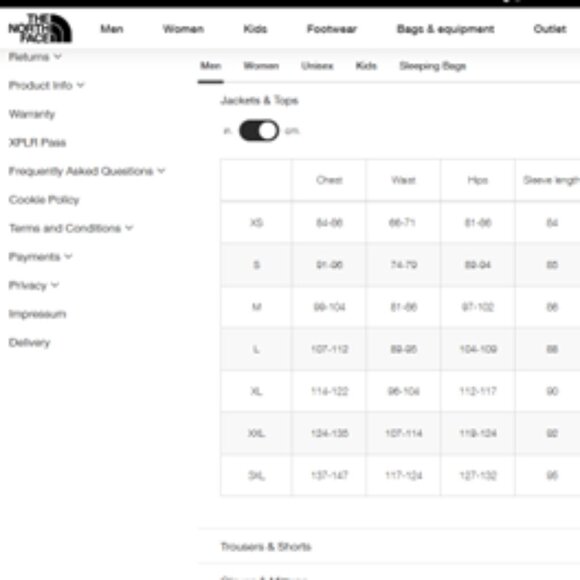 LAST ONE NWT [The North Face] Circaloft Jacket Asphalt Grey Abstract Yosemite XL - Picture 15 of 15